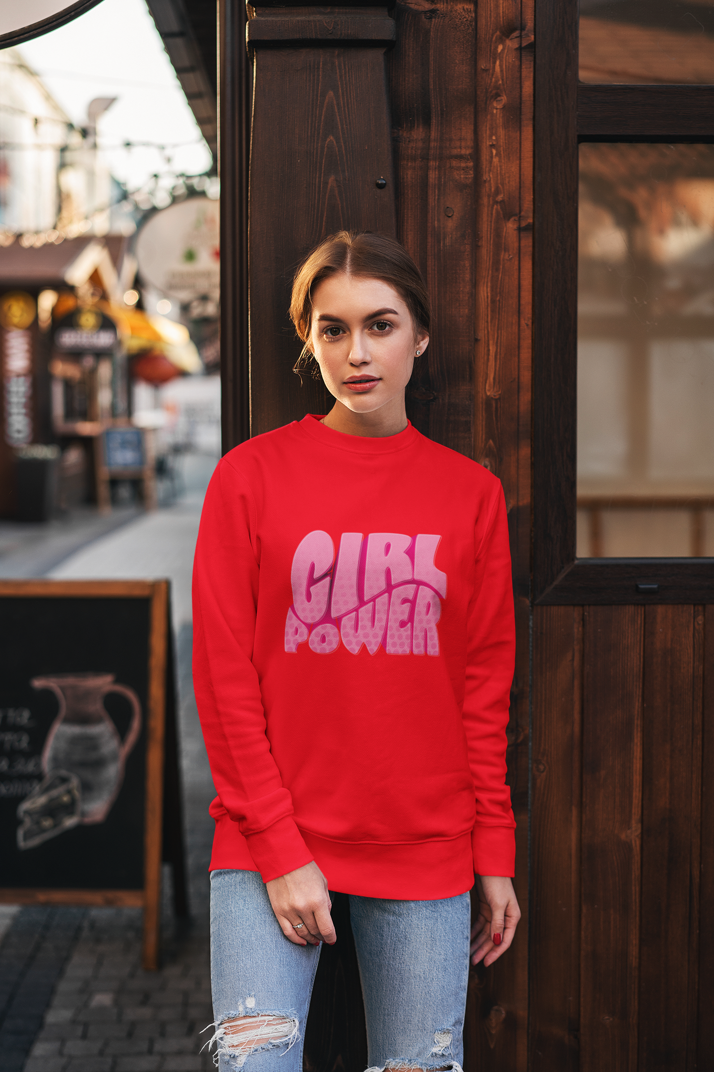 Sudadera Girl Power : Más fuerte, más brillante, más imparable