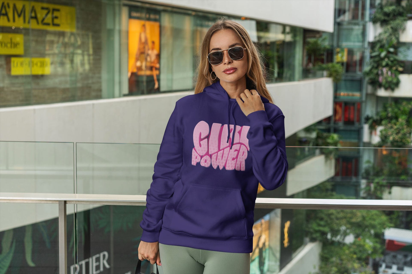 Sudadera con capucha - Girl Power