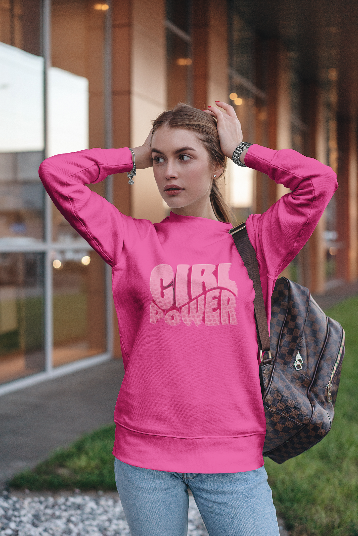 Sudadera Girl Power : Más fuerte, más brillante, más imparable