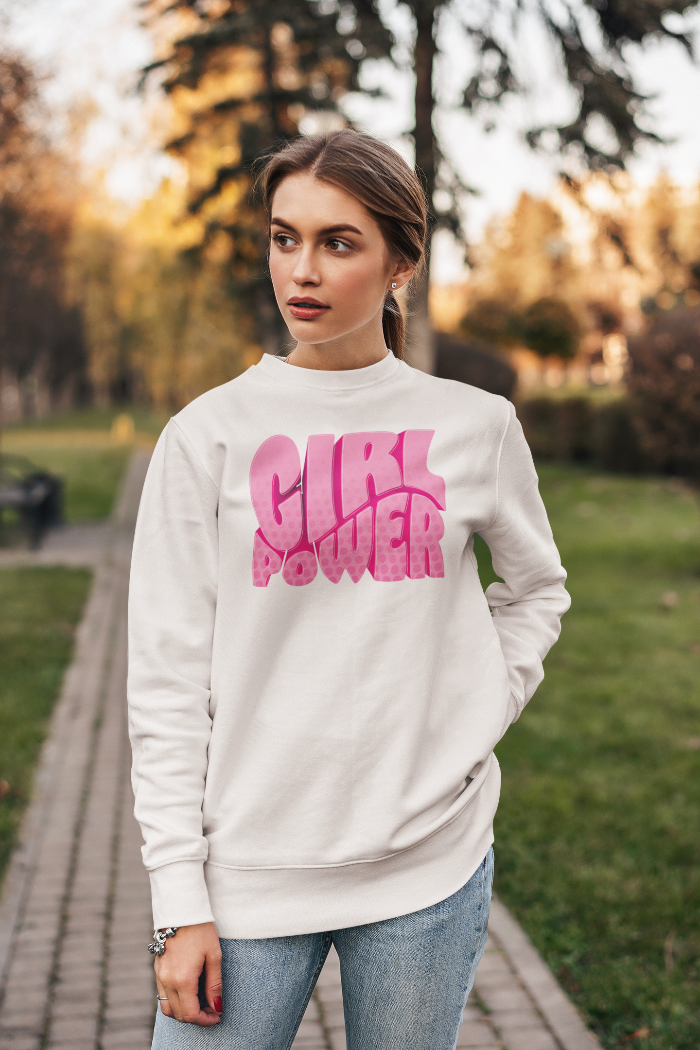 Sudadera Girl Power : Más fuerte, más brillante, más imparable