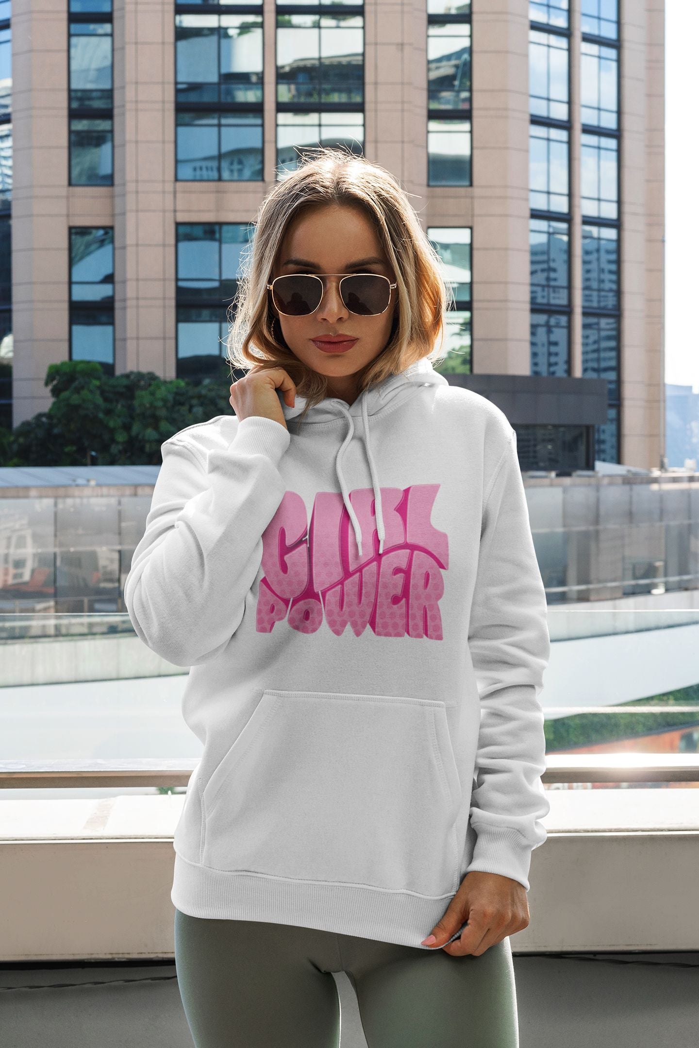 Sudadera con capucha - Girl Power