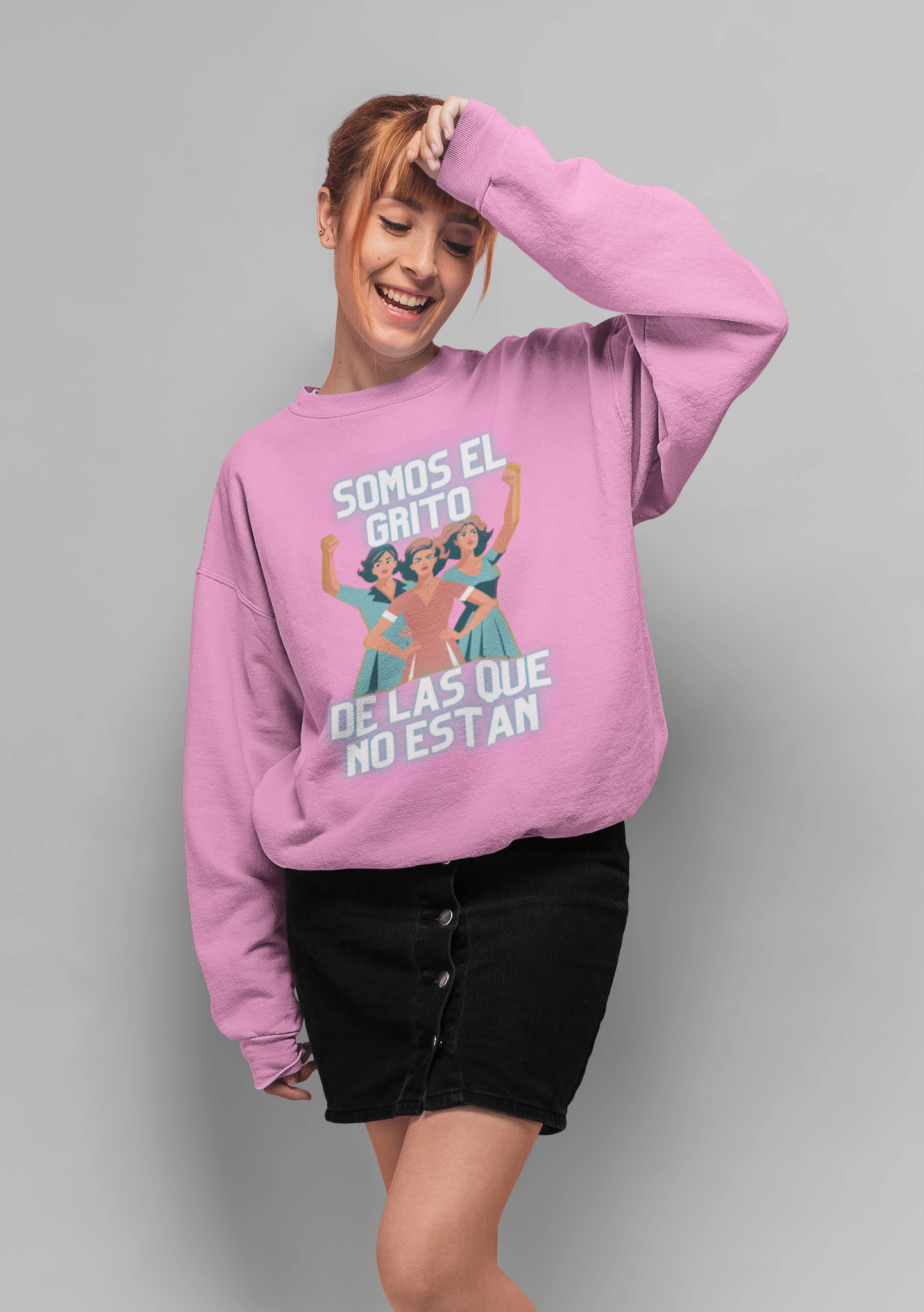 Sudadera Somos el grito de las que no están