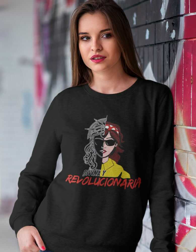 Sudadera Divina y Revolucionaria