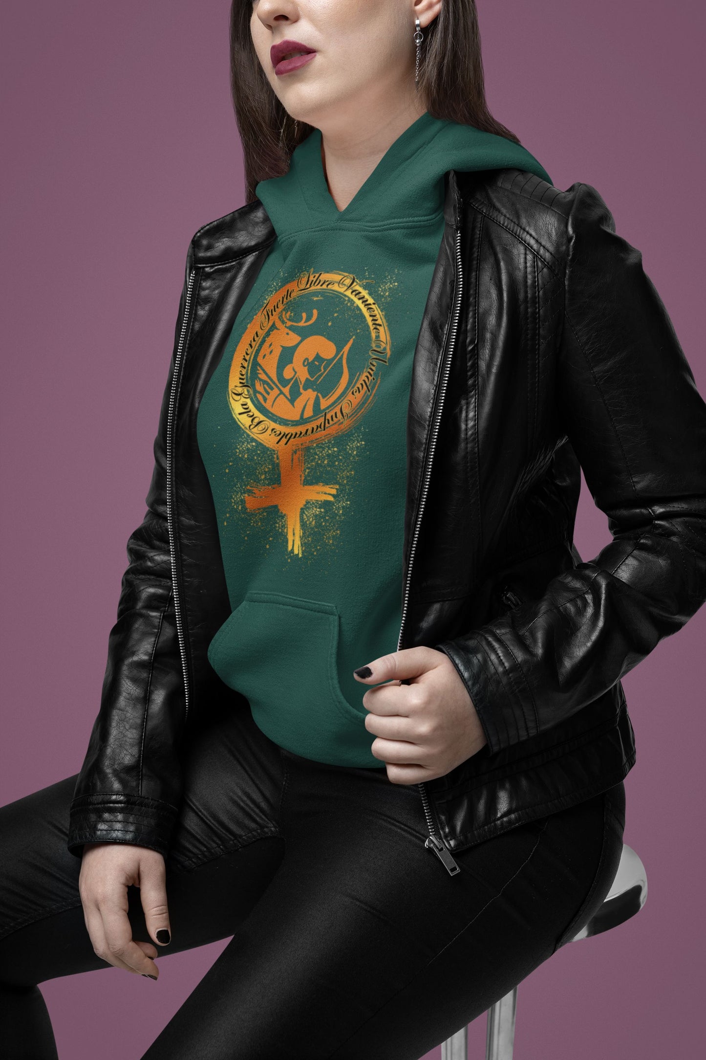 Sudadera con Capucha Forjada en Fuerza