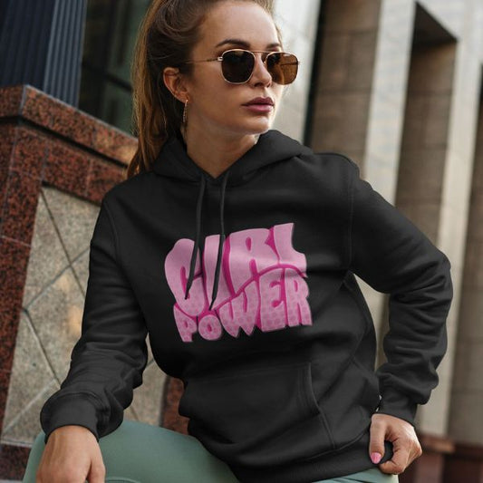 Sudadera con capucha - Girl Power