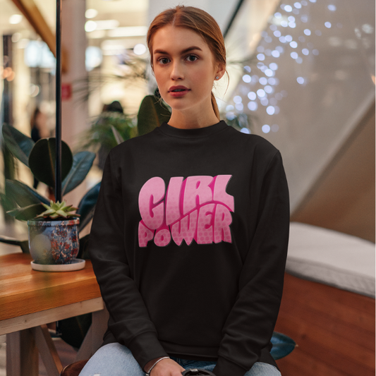 Sudadera Girl Power : Más fuerte, más brillante, más imparable