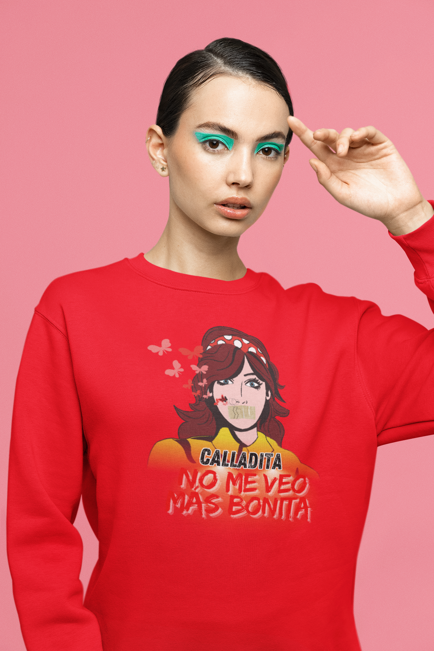 Sudadera Calladita NO me veo más bonita
